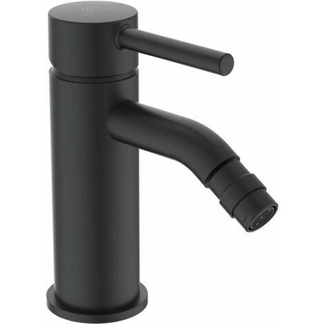 Ideal Standard CeraLine - Mitigeur de bidet avec vidage, noir BC197XG