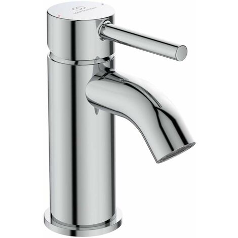 Ideal Standard CeraLine - Mitigeur d'évier avec vidage Click-Clack, chrome BC192AA