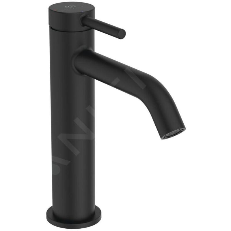 Ideal Standard - Ceraline Nuovo - Mitigeur de lavabo, BlueStart, noir soyeux BD760XG