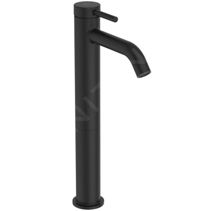 Ideal Standard - Ceraline Nuovo - Mitigeur de lavabo, BlueStart, noir soyeux BD762XG