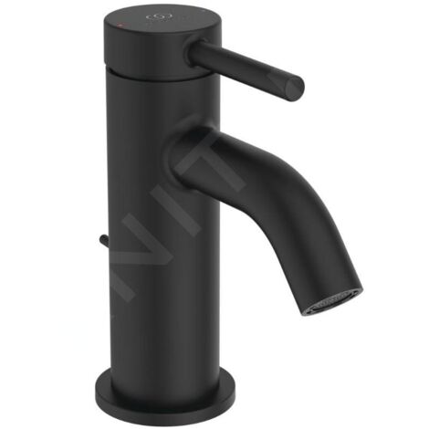 Ideal Standard Ceraline Nuovo - Mitigeur lavabo avec bonde, noir soyeux BD845XG