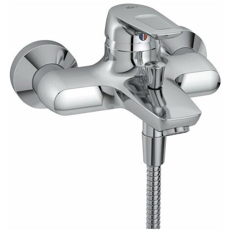 CERAMIX BLU Miscelatore rubinetto monocomando esterno vasca / doccia cromato B9491AA
