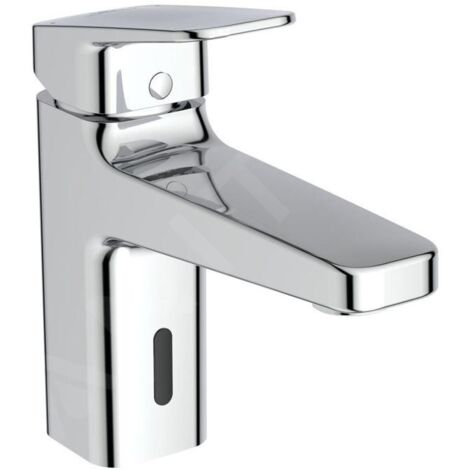 Ideal Standard Ceraplan iX - Mitigeur de lavabo hybride, alimentation par piles, chrome BD282AA