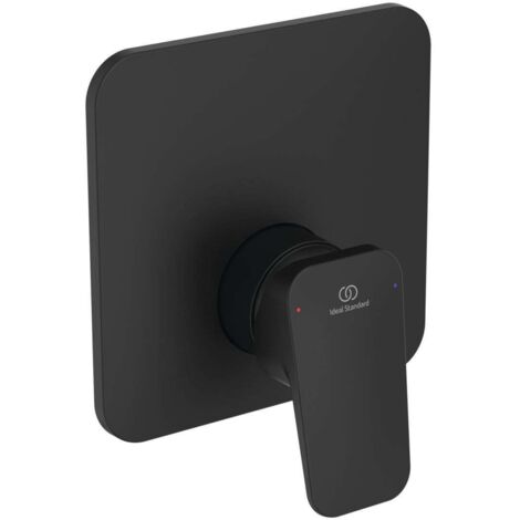 Ideal Standard CeraPlan - Mitigeur de douche encastré, noir BD254XG