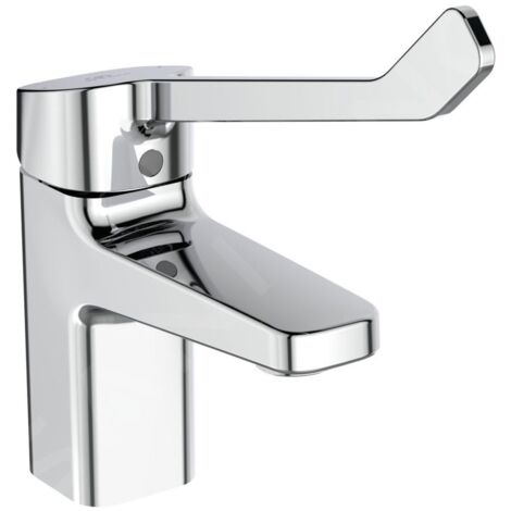 Ideal Standard CeraPlan - Mitigeur de lavabo avec vidage et levier étendu, chrome BD218AA