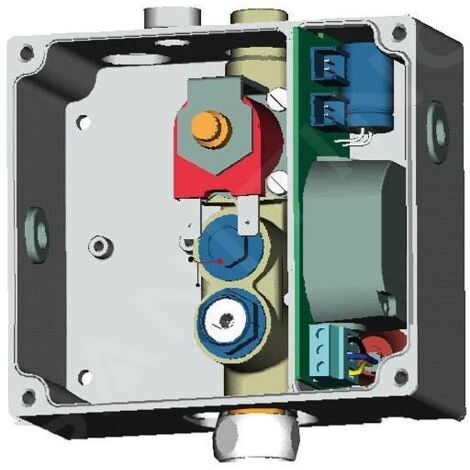 Ideal Standard CeraPlus - Boîte de raccordement électronique (à piles), neutre A3807NU