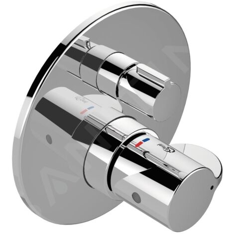 Ideal Standard Ceraplus II - Mitigeur thermostatique encastré de douche, chrome A6868AA