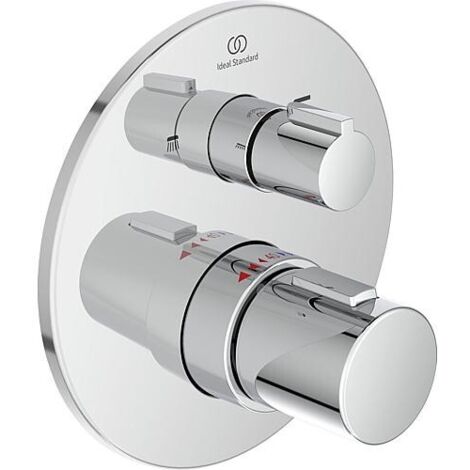 Ideal Standard CeraTherm - Mitigeur de baignoire thermostatique encastré, chrome A5814AA