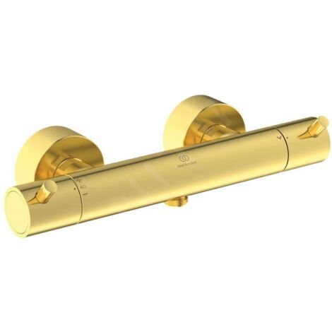 Ideal Standard CeraTherm - Mitigeur thermostatique de douche, or brossé A7587A2