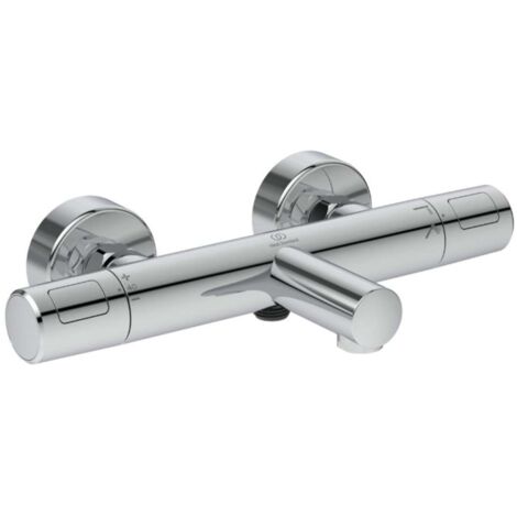 Ideal Standard Ceratherm T25N - Thermostat-Badewannenarmatur, Chrom A8475AA
