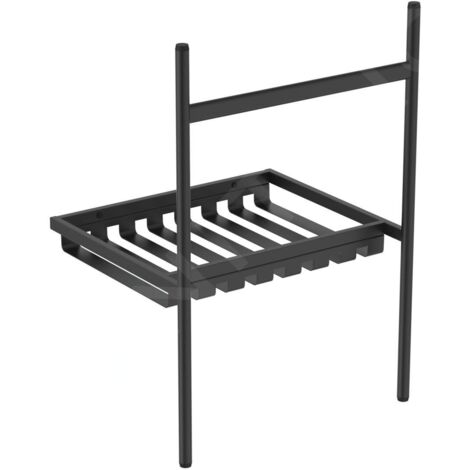 Ideal Standard Conca - Console métallique pour lavabo 60 cm, soie noire E2531XG
