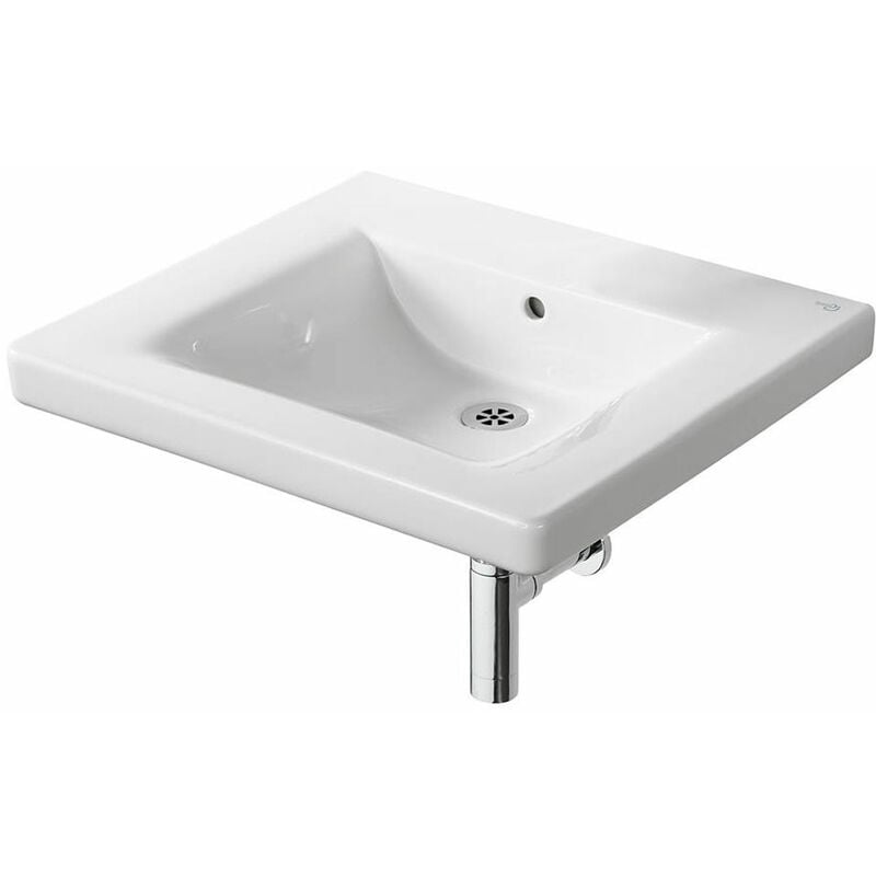 Ideal Standard - Concept Accessible Basin 600mm Wide 0 Tap Hole