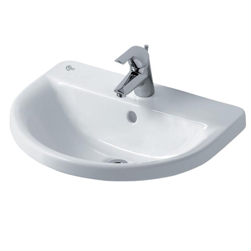 Concept Arc Countertop Basin 550mm Wide 1 Tap Hole - Ideal Standard