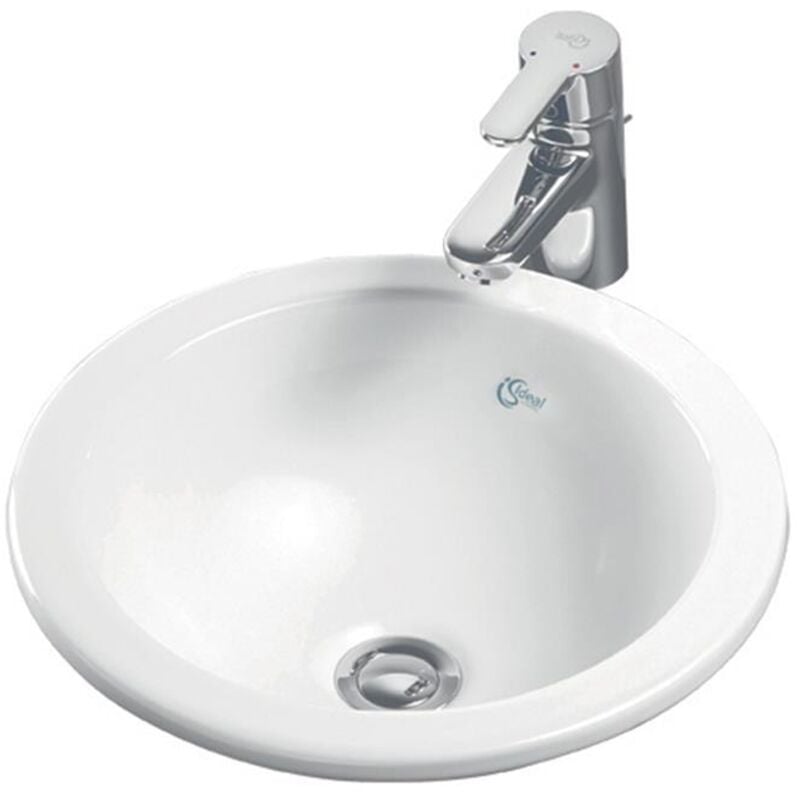 Concept Sphere Countertop Basin 380mm Wide 0 Tap Hole - Ideal Standard