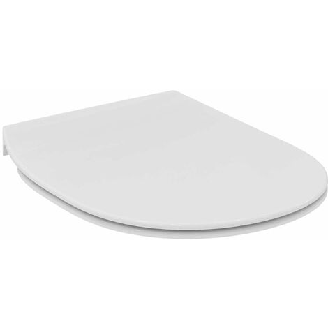Ideal Standard Connect - Abattant de toilette plat, blanc E772301