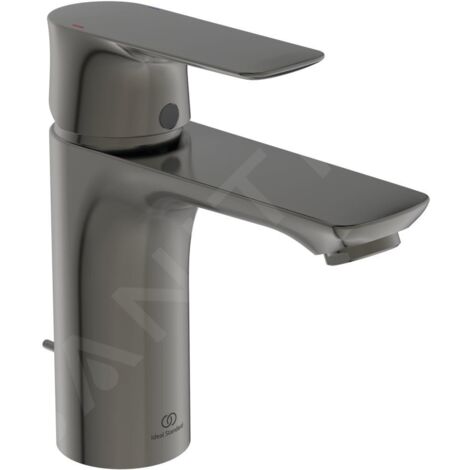 Ideal Standard Connect Air - Mitigeur de lavabo avec vidage, Magnetic Grey A7021A5