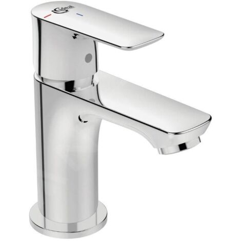 Ideal Standard Connect Air - Mitigeur de lavabo Piccolo Slim, BlueStart, chrome A7019AA