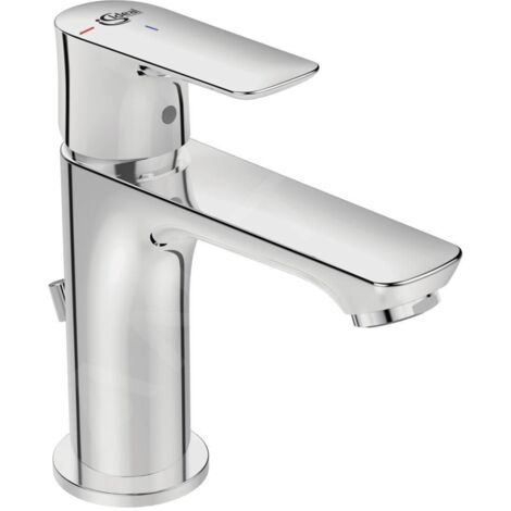Ideal Standard Connect Air - Mitigeur de lavabo Slim avec vidage, BlueStart, chrome A7008AA