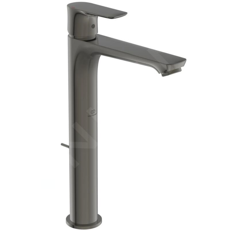 Ideal Standard - Connect Air - Mitigeur de lavabo Slim avec vidage, Magnetic Grey A7025A5