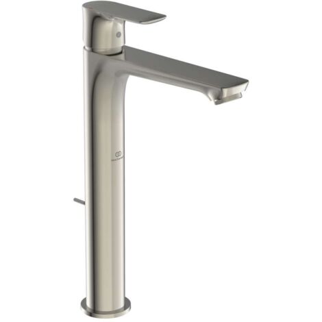 Ideal Standard Connect Air - Waschtischarmatur Slim mit Auslass, Silver Storm A7025GN