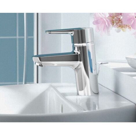 Ideal Standard Connect Blue Waschtischarmatur B9914AA mit Ablaufgarnitur, Ausladung 112mm, verchromt