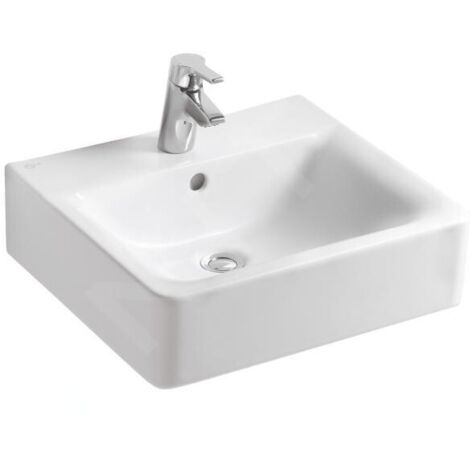 Ideal Standard Connect lavabo, 1 trou pour robinet, avec