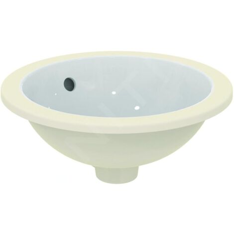 Ideal Standard Connect Lavabo à encastrer par dessous, rond, sans