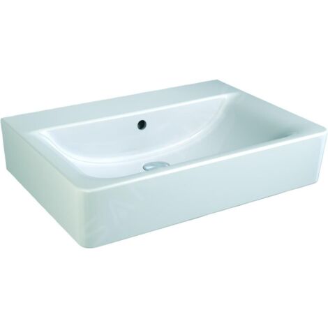 Ideal Standard Connect lavabo, sans trou pour robinet, avec