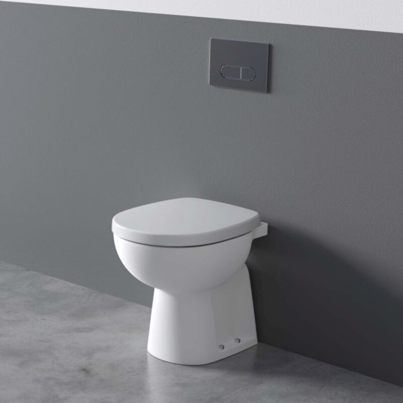 Ideal standard - abattant recouvrant connect blanc ideal standard