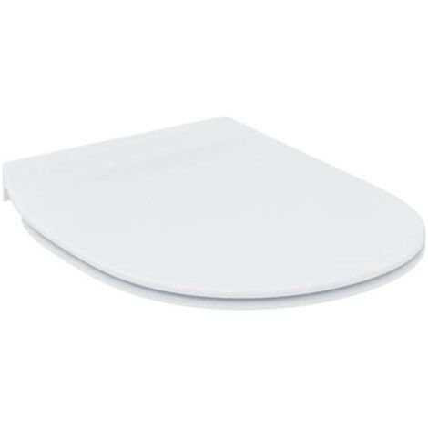 Ideal Standard Connect Space - Asiento de WC ultraplano softclose, blanco E772401