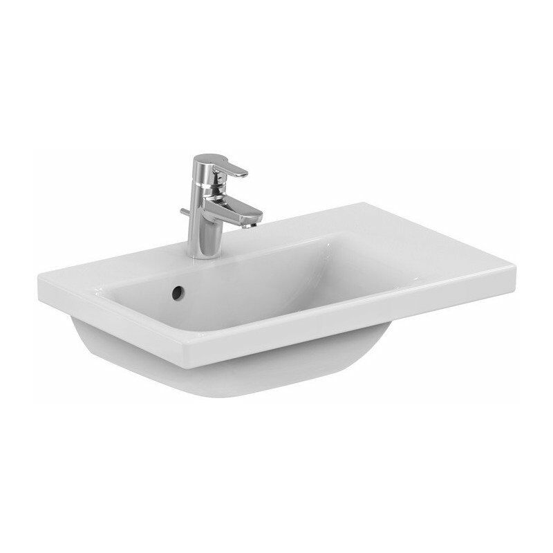 

Lavabo CONNECT SPACE estante derecho 600 x 380 x 175 mm blanco STANDARD - Ideal