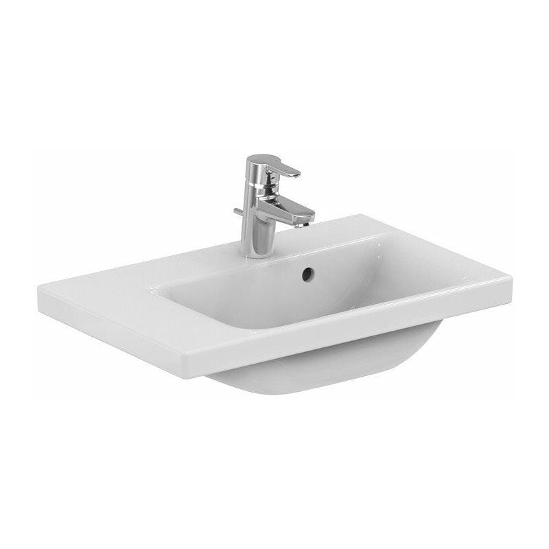 

Lavabo CONNECT SPACE estante izquierdo 600 x 380 x 175 mm blanco STANDARD - Ideal