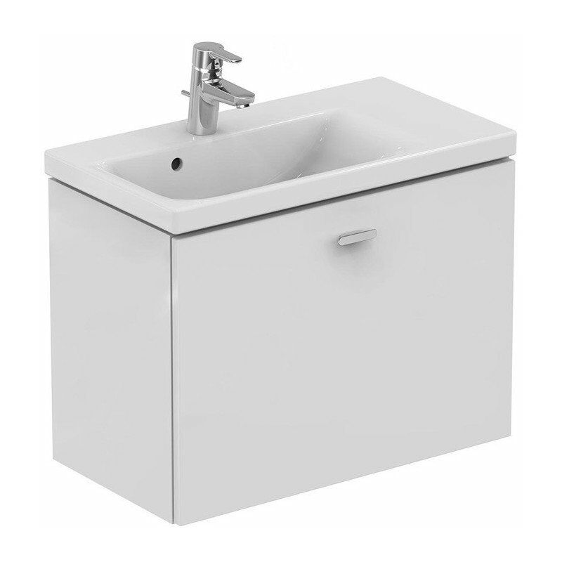 

Ideal - Mueble de baño CONNECT SPACE estante derecha 690 x 375 x 513 mm blanco de alto brillo decoración ESTÁNDAR