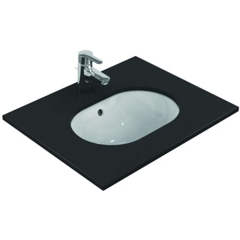 Ideal Standard Connect - Unterbauwaschbecken, 48x35 cm, mit Überlauf, weiß E504601