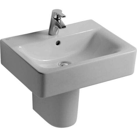Ideal Standard Connect Waschtisch, 1 Hahnloch, mit Überlauf,