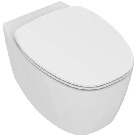 Ideal Standard Dea vaso sospeso AquaBlade completo di sedile slim con chiusura rallentata, colore bianco T348801