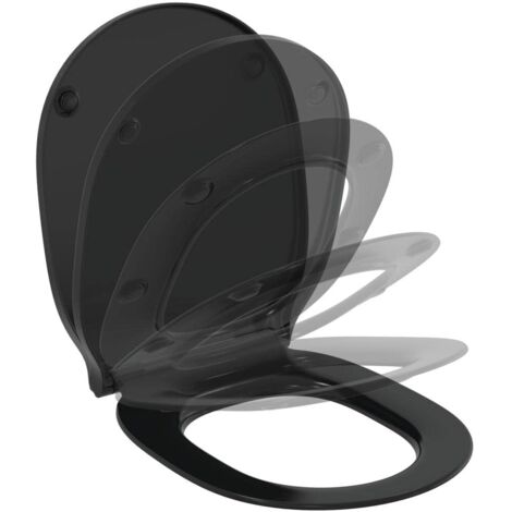 Ideal Standard E0368V3 Connect Air Sedile WC, Nero
