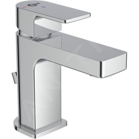 Ideal Standard Edge - Mitigeur de lavabo Slim Piccolo avec vidage, BlueStart, chrome A7267AA