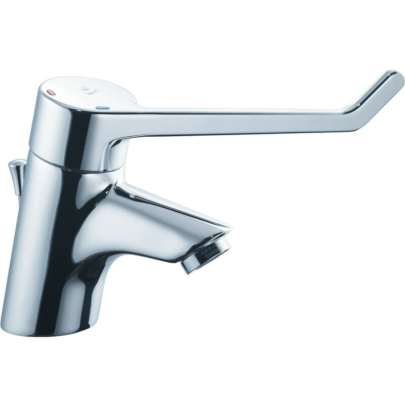 Sicherheits-Waschtischarmatur Ceraplus mit Ablaufgarnitur chrom B8218AA - Ideal Standard