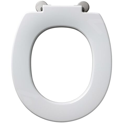 Ideal Standard Eurovit - Abattant WC sans couvercle, blanc S406601