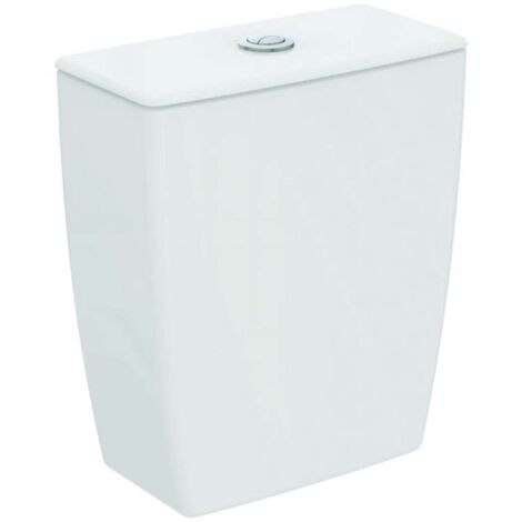 Ideal Standard Eurovit - Réservoir de chasse, alimentation par le bas, blanc W328001