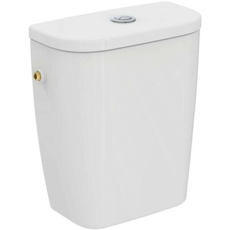 Ideal Standard Eurovit - Réservoir de chasse d’eau, remplissage latéral, blanc alpin T443201