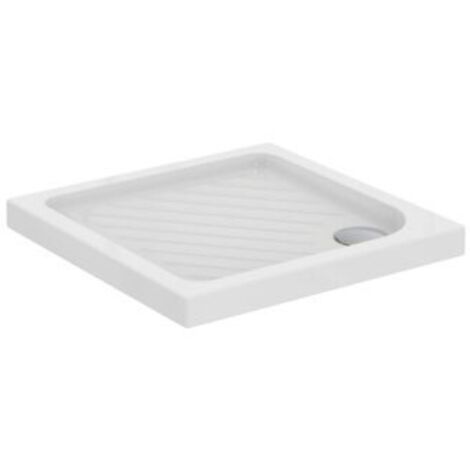 IDEAL STANDARD Gemma 2 piatto doccia ceramica quadrato 75x70 bianco h 7 codice prod: T468601