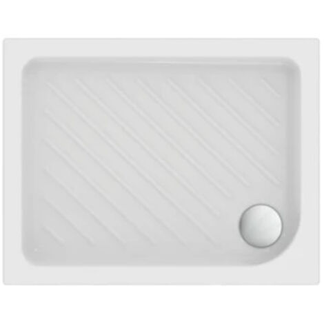 IDEAL STANDARD Gemma 2 piatto doccia ceramica rettangolare 90x70 bianco h 7 codice prod: T469101