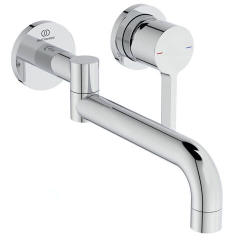 Ideal Standard Gusto - Mitigeur d´évier encastrable, installation à 2 trous, chrome BD426AA