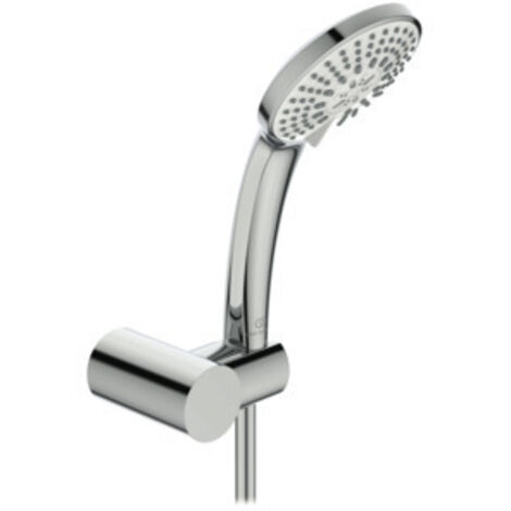 Ideal Standard Handbrause Set Idealrain B9452AA verchromt, M3, mit 3-Funktions-Handbrause
