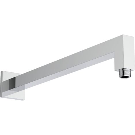 Ideal Standard - Idealrain, Braccio a L quadrato per soffioni doccia da 40cm, Attacco per installazione a parete o soffitto, Cromato