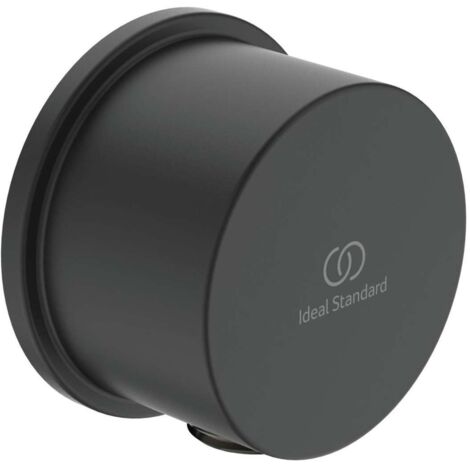 Ideal Standard Idealrain - Codo de pared, negro BC808XG