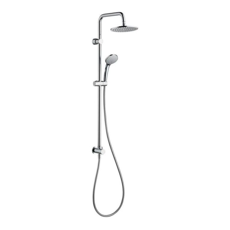 Ideal Standard - Colonne douche encastrée Idealrain chrome + microfibre