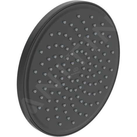 Ideal Standard Idealrain - Douche de tête, diamètre 20 cm, noir BD140XG